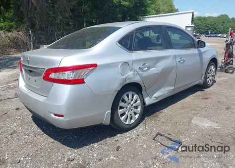 2015 Nissan Sentra S from USA, damaged, VIN 3N1AB7AP6FY281581